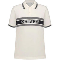 DIOR Quarterly New Products Polo Shirt Women's White