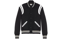 SAINT LAURENT Baseball Jacket Women's Black