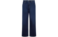 PRADA Logo Plaque Straight-Leg Jeans