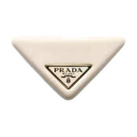 PRADA Triangle-logo Hair Clip