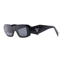 PRADA Plastic Square Sunglasses Unisex Black