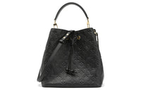 LOUIS VUITTON Neonoe Bag Mm Monogram Empriente Black