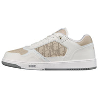 DIOR B27 Low Top Skateboard Shoes Unisex White Beige