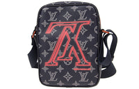 LOUIS VUITTON Danube Monogram Upside Down Ink Pm Navy