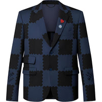 LOUIS VUITTON SS22 Business Suit Coat Men's Dark Blue