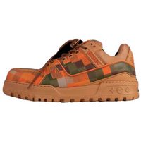 LOUIS VUITTON Low-Top Skateboard Shoes Men's Dark Brown