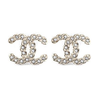 CHANEL 2010s CC logo Brooch