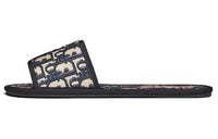 DIOR Chez Moi Sandals Deep Blue Women's