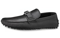 LOUIS VUITTON Hockenheim Casual Single Shoes Men's Black