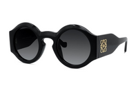 LOEWE Acetate Round Sunglasses Unisex Black
