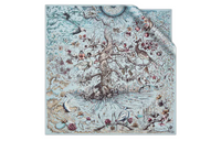 DIOR Silk Scarves Women's Blue