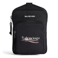 Balenciaga Explorer Crossbody Messenger Bag 'Black' 6202602AA291090