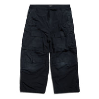 (WMNS) Balenciaga Large Cargo Pants 'Black' 803458TQM101000