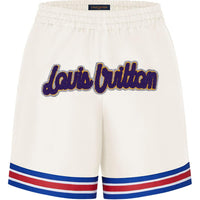 LOUIS VUITTON x NBA New Quarterly Products Of LV Basketball Shorts Men's White