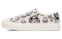DIOR Walk'n'Dior Platform Shoes Low Top Stylish Skateboarding Shoes Women's Black White