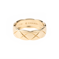 CHANEL CoCo Crush Yellow 18K Gold Rings Men's Gold