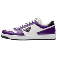 PRADA Low Top Stylish Skateboarding Shoes Men's Purple