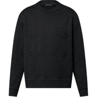 LOUIS VUITTON Embroidered Cotton Jersey Crewneck