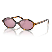 MIU MIU Oval Frame Sunglasses