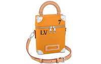 LOUIS VUITTON Vertical Box Trunk Saffron Yellow