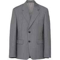 PRADA Single-breasted Mohair-wool Blazer