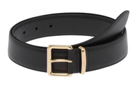 MIU MIU Laser engraved Logo Belt