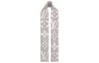 LOUIS VUITTON SWEET DREAMS Knit Scarves Unisex Gray