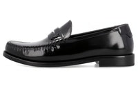 SAINT LAURENT Le Loafer Logo Plaque Slip On Loafers Women's