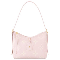 LOUIS VUITTON Carryall Calfskin Handbag, Shoulder Bag Small Size Women's Pink