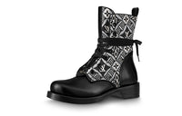 LOUIS VUITTON Metropolis Boots 'Black White Monogram' Women's