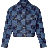 LOUIS VUITTON Damier Denim Jacket