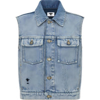 DIOR Sleeveless Jacket 'Blue'