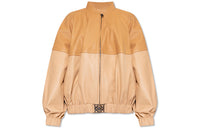 LOEWE Nappa Bomber Jacket Beige/Sand