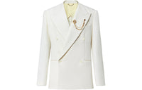 LOUIS VUITTON SS24 Business Suits Coats Men's White