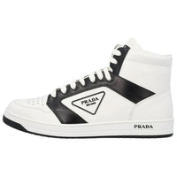 PRADA District High-Top Skateboard Shoes Men's Black White