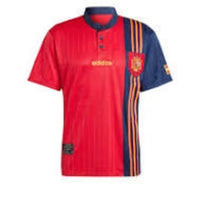 adidas Spain 1996 Home Jersey Asia Sizing 'Red Teal' IT7754