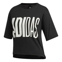 (WMNS) adidas T-Shirt Asia Sizing 'Black' FM1654
