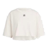 (WMNS) adidas Crop Top Asia Sizing 'White' IR5976