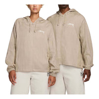 Nike x Stussy Linen Shell Jacket Asia Sizing 'Chino' FZ5752-263