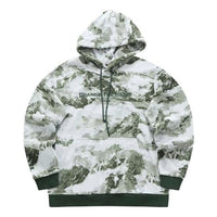 FILA FUSION Fashion Hoodie 'White Green' T11M341207F-GN