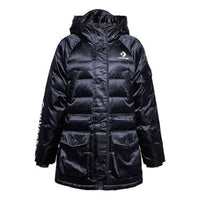 (WMNS) Converse Iridescent Sideline Down Fill Jacket 'Black' 10006987-A02