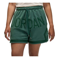 Air Jordan x Nina Chanel Fleece Shorts Asia Sizing 'Green Stone' HF1651-398