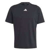 (WMNS) adidas Train Icons 3 Bar Logo Training T-Shirt 'Black Red Blue' HS7519