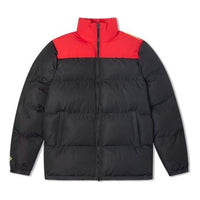 Converse Colorblock Down Jacket 'Black Red' 10020541-A01