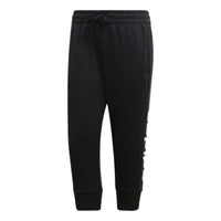 (WMNS) adidas Essentials Linear 3/4 Pants Asia Sizing 'Black' DP2397