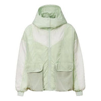 (WMNS) Converse Winter Hooded Windproof Insulated Jacket 'Teal' 10020547-A02