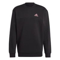 adidas Stadium Fleece Badge of Sport Sweatshirt 'Black' HN4758