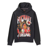 Air Jordan Flight Fleece Graphic Pullover Hoodie 'Off Noir' HJ4396-045
