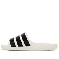 adidas Adilette Flow Slides 'White Black' IG6858