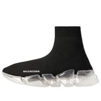 (WMNS) Balenciaga Speed 2.0 'Black Clear Sole' 617196W2DC41090